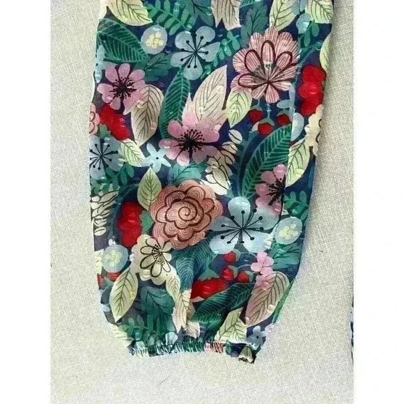Matilda Jane Sz XS Kookaburra Floral Blouse Green Feminine Pretty Cottagecore - Picture 10 of 16